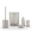 Blomus Kua Pedal Bin Wastepaper Basket, Micro Chip/Grey