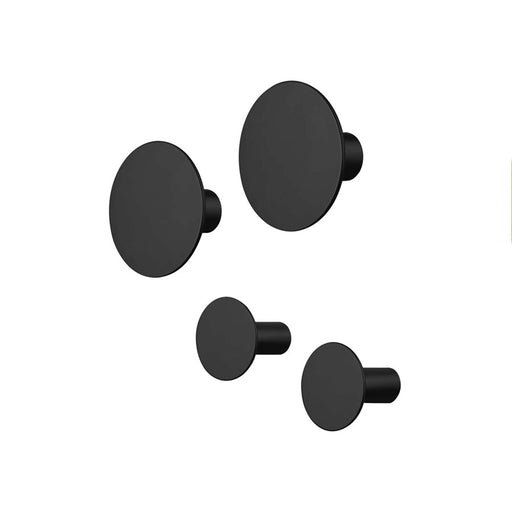 Blomus Ponto Wall Hooks/Set Of 4, Black