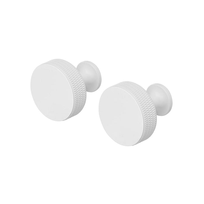 Blomus Rof Round Wall Hook/Cabinet Knob/Set Of 2, White