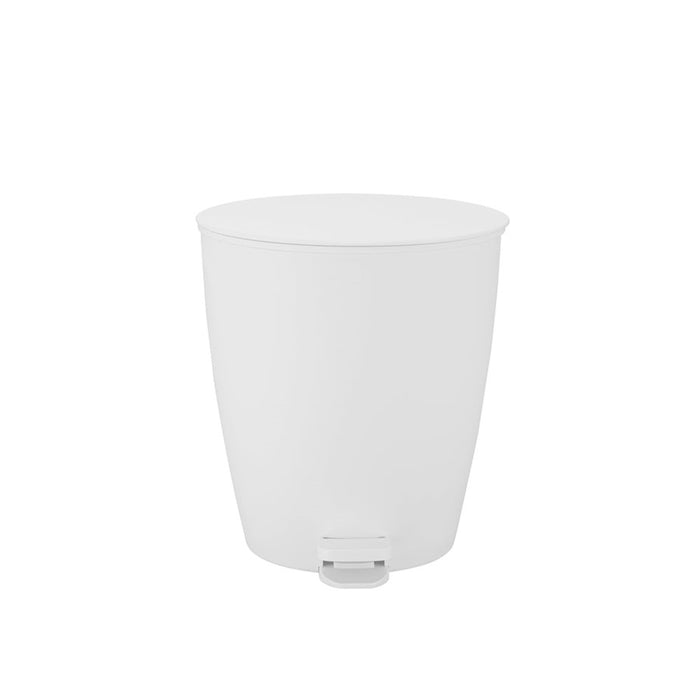 Blomus Ava Pedal Bin Wastepaper Basket, White/3 Liter