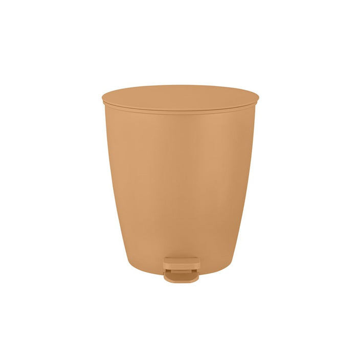 Blomus Ava Pedal Bin Wastepaper Basket, Tan, 3 Liter