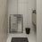 Blomus Ava Pedal Bin Wastepaper Basket/Black, 3 Liter