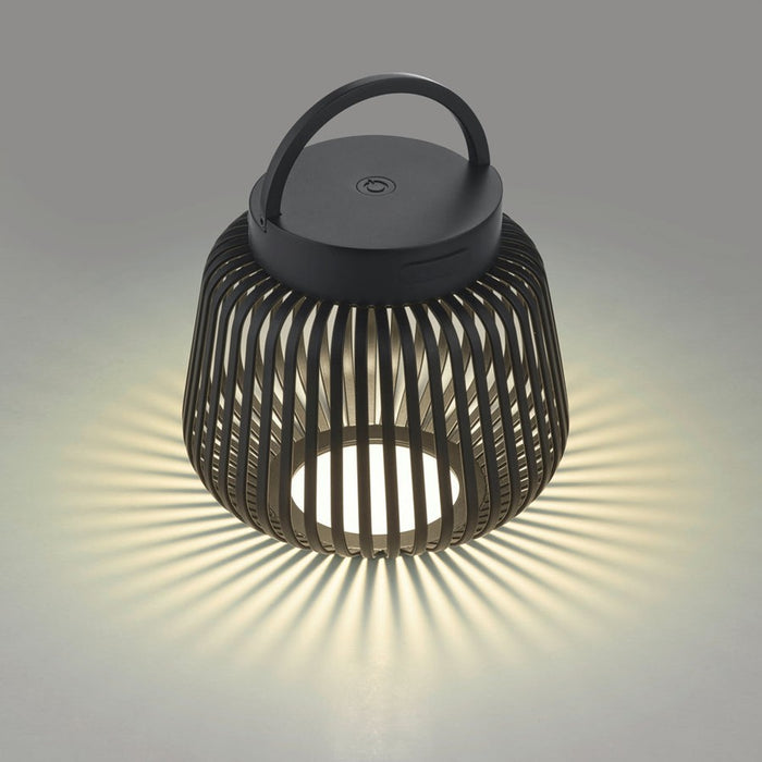 Blomus Lito Mobile Rechargeable Led Lantern, XS, Black