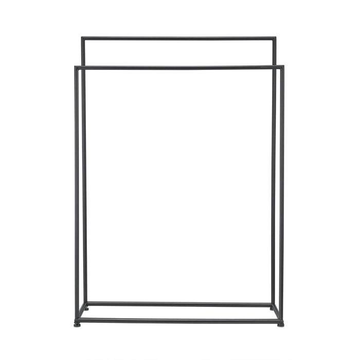 Blomus Modo Free Standing Towel Rack, Black Powdered Coated Stainless