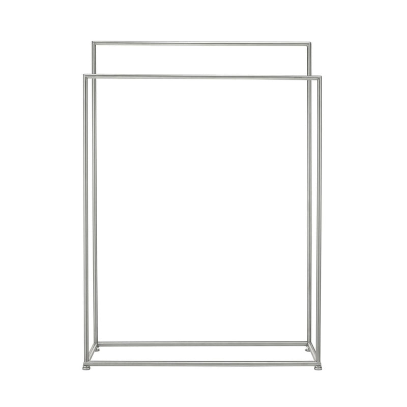 Blomus Modo Free Standing Towel Rack, Brushed Stainless Steel