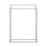 Blomus Modo Free Standing Towel Rack, Brushed Stainless Steel
