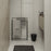 Blomus Modo Free Standing Towel Rack, Polished Stainless