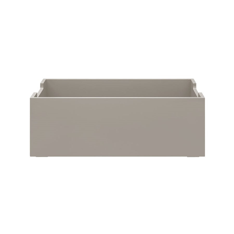 Blomus Kasane Modular Storage Bin/Medium, Mourning Dove