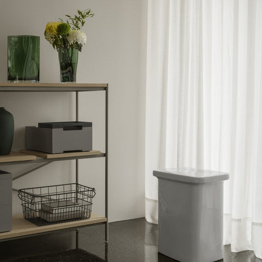 Blomus Kasane Modular Storage Bin/Large, Mourning Dove