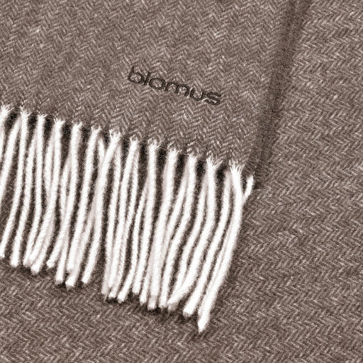 Blomus Finho Merino Wool Throw, Fungi