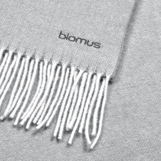Blomus Finho Merino Wool Throw, Micro Chip (Light Grey)