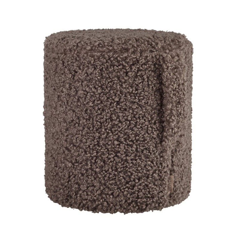 Blomus Teddy Upholstered Pouf, Espresso
