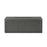 Blomus Sahla Faux Suede Tissue Box, Pewter/Charcoal