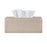Blomus Sahla Faux Suede Tissue Box, Pewter/Charcoal
