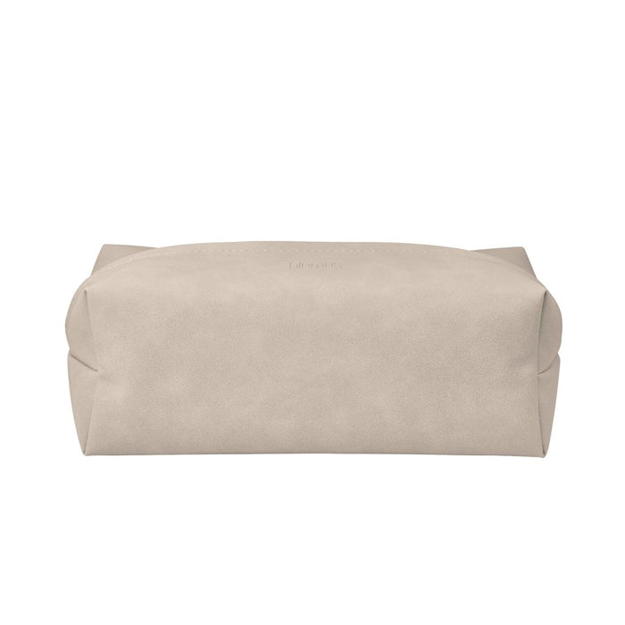 Blomus Sahla Faux Suede Tissue Box Cover, Nomad/Light Tan