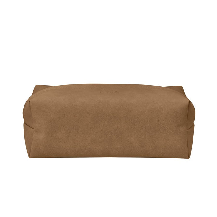 Blomus Sahla Faux Suede Tissue Box Cover, Tan