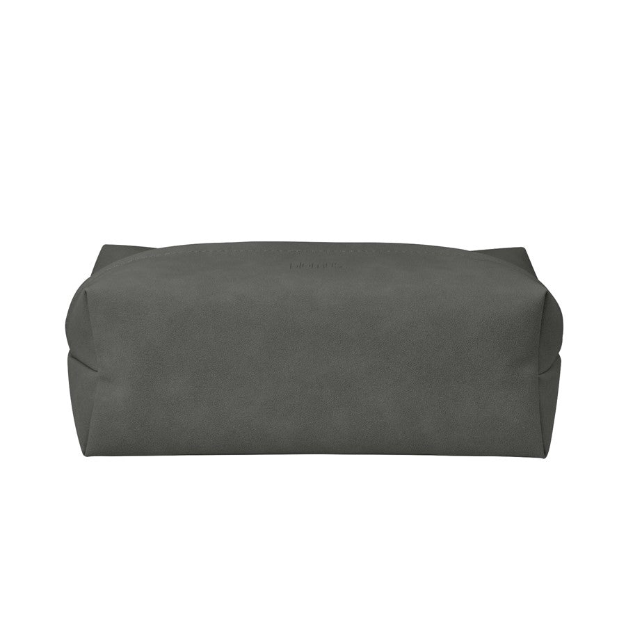 Blomus Sahla Faux Suede Tissue Box Cover, Pewter/Charcoal - 68319
