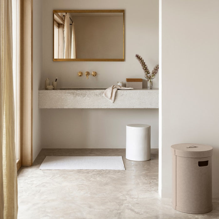 Blomus Sahla Faux Suede Jewelry Box, Tan