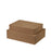 Blomus Sahla Faux Suede Storage Boxes, Set Of 2, Tan - 68327