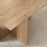 Blomus Engawa White Oiled Natural Oak Side Table, Medium