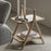 Blomus Eta Oak Side Table/Shelves, Natural Oak