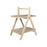 Blomus Eta Oak Side Table/Shelves, Natural Oak