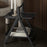 Blomus Eta Oak Side Table/Shelves, Black