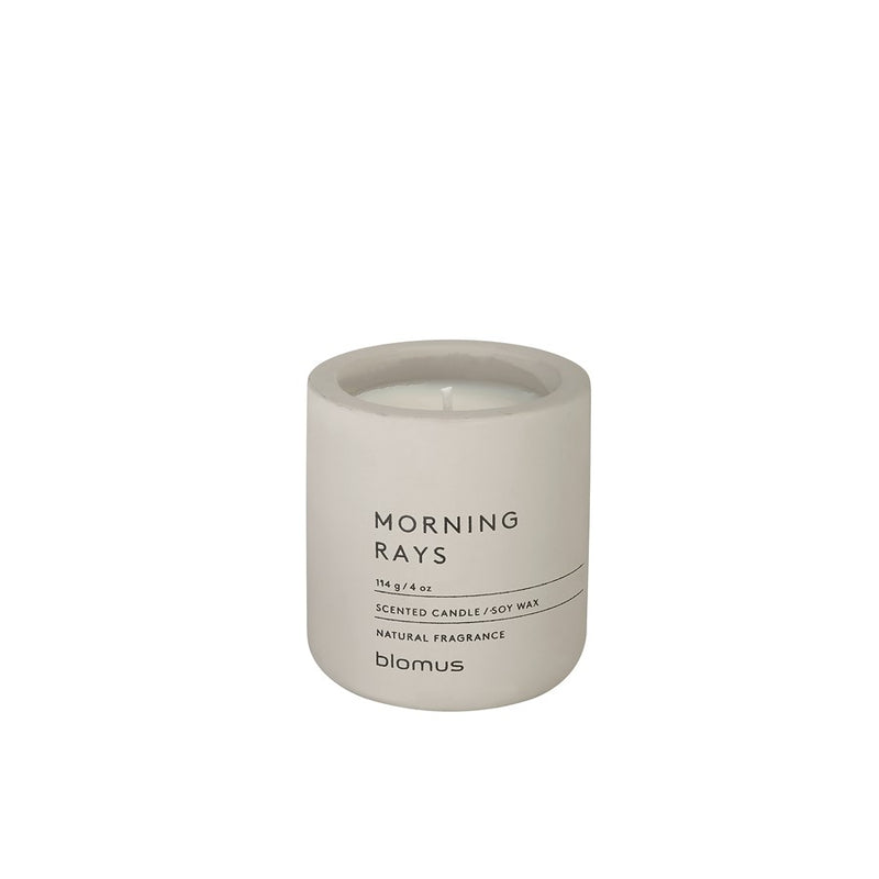 Blomus Fraga Candle Sm Moonbeam (Cream) W Morning Rays Scent