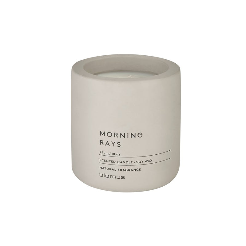 Blomus Fraga Candle Lg Moonbeam (Cream) W Morning Rays Scent