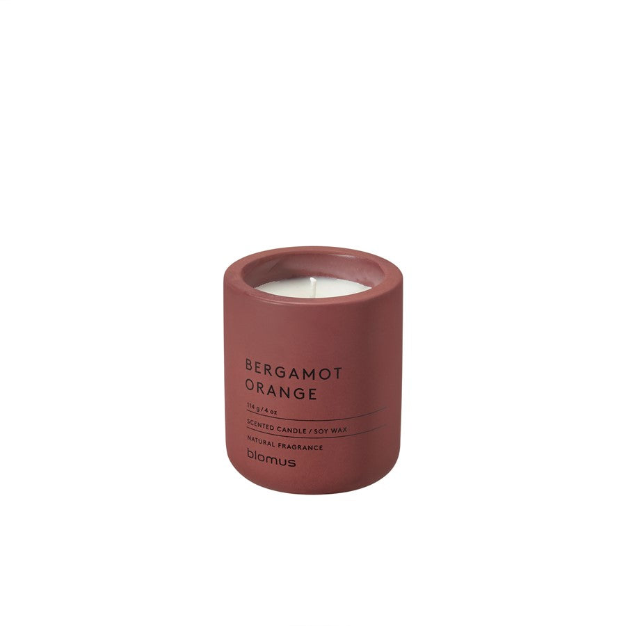 Blomus Fraga Candle Sm Cedar Wood W Bergamot Orange Scent