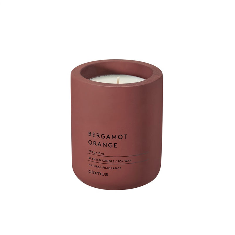 Blomus Fraga Candle Lg Cedar Wood W Bergamot Orange Scent
