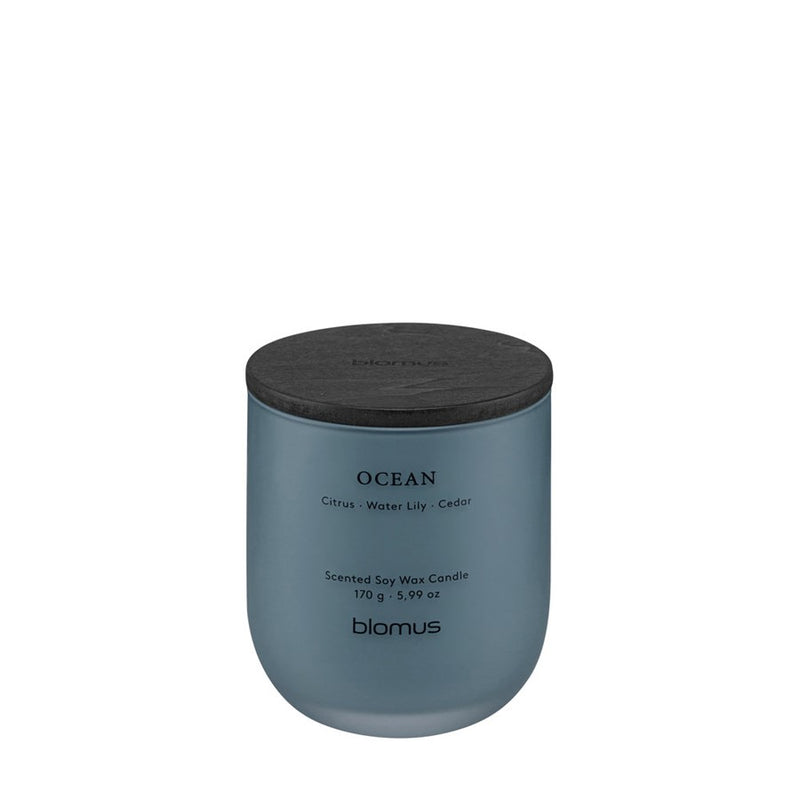 Blomus Tuoksu Scented Candle/Small, Ocean (Citrus/Water Lily/Cedar)