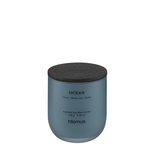 Blomus Tuoksu Scented Candle/Small, Ocean (Citrus/Water Lily/Cedar)