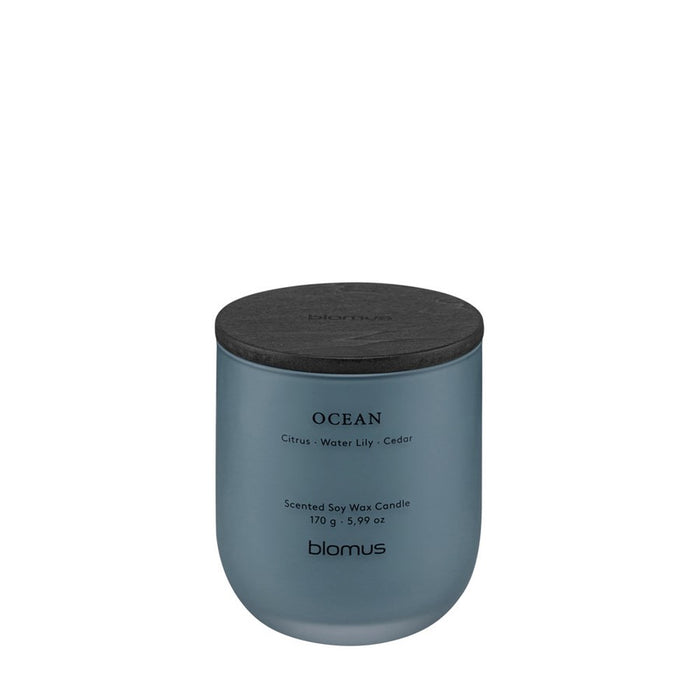 Blomus Tuoksu Scented Candle/Small, Ocean (Citrus/Water Lily/Cedar)