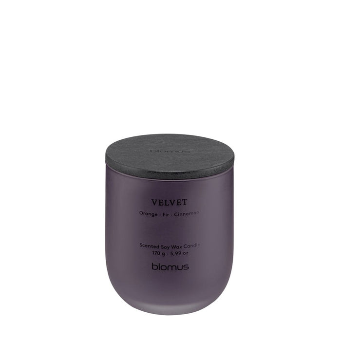 Blomus Tuoksu Scented Candle/Small, Velvet (Orange/Fir/Cinnamon)