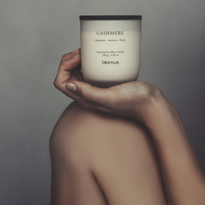 Blomus Tuoksu Scented Candle/Small, Velvet (Orange/Fir/Cinnamon)