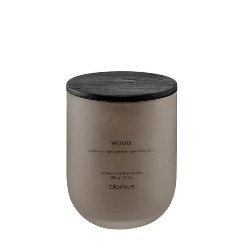 Blomus Tuoksu Scented Candle/Large, Wood (Sandalwood/Lily Of The Valley)