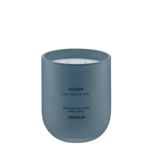 Blomus Tuoksu Scented Candle/Large, Ocean (Citrus/Water Lily/Cedar)