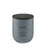 Blomus Tuoksu Scented Candle/Large, Graphite (Grapefruit/Fig/Tonka)