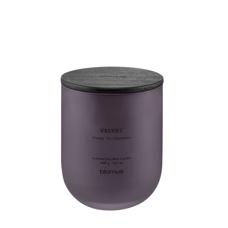 Blomus Tuoksu Scented Candle/Large, Velvet (Orange/Fir/Cinnamon)