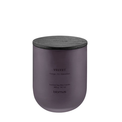 Blomus Tuoksu Scented Candle/Large, Velvet (Orange/Fir/Cinnamon)