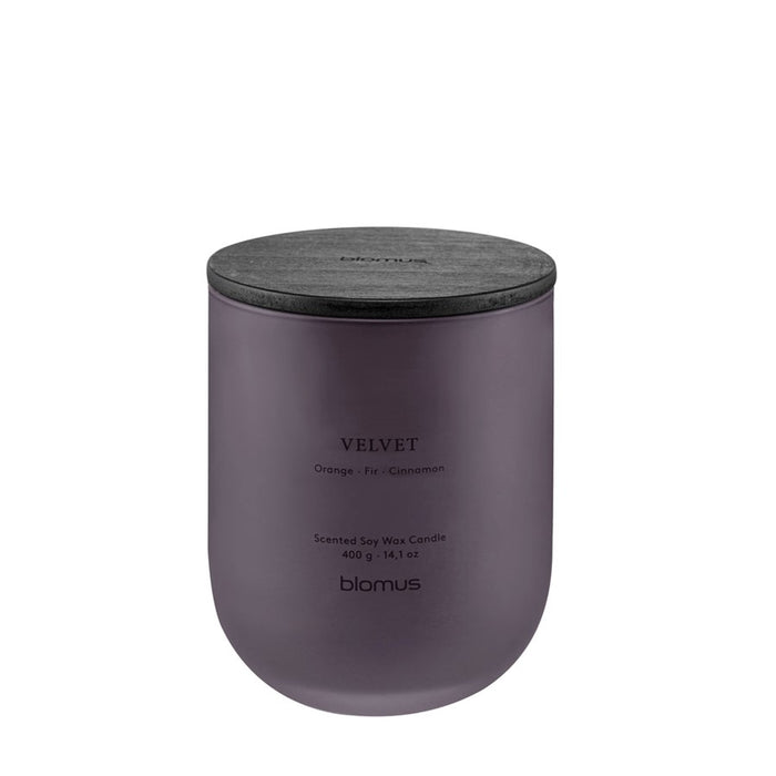 Blomus Tuoksu Scented Candle/Large, Velvet (Orange/Fir/Cinnamon)