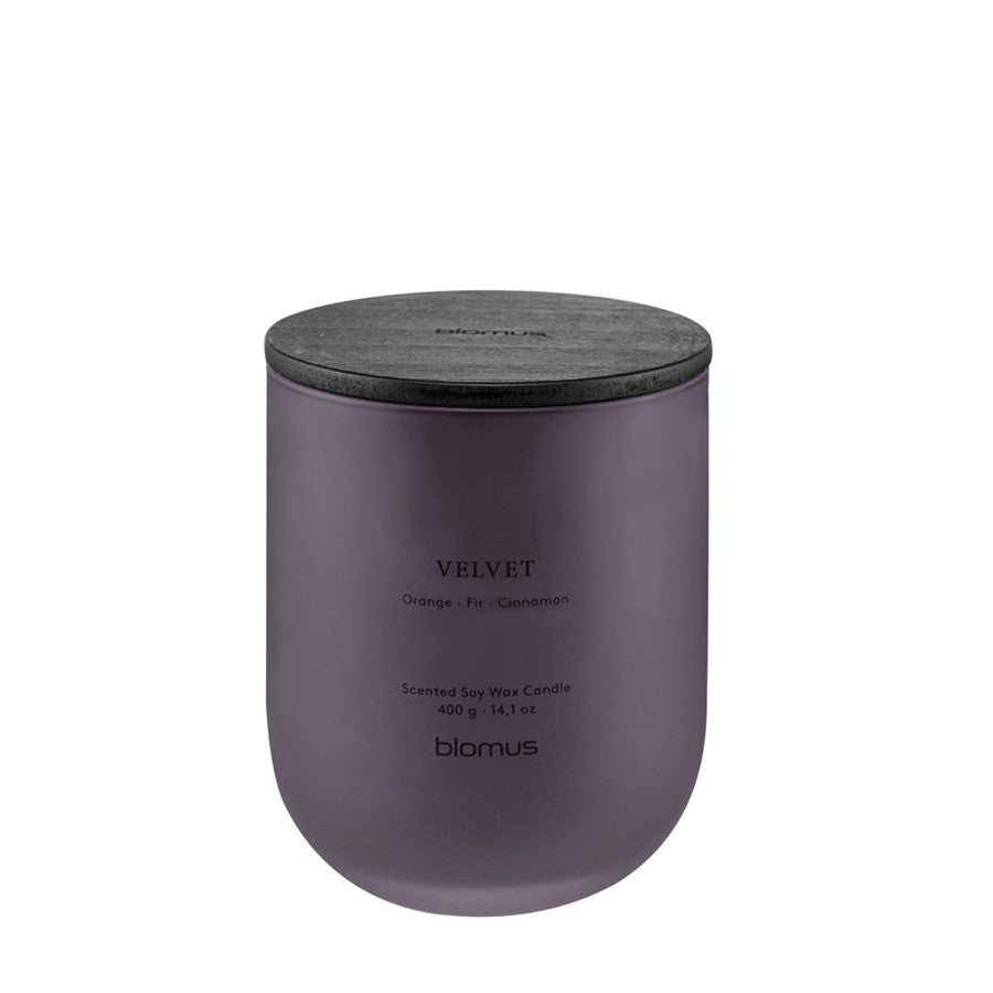 Blomus Tuoksu Scented Candle/Large, Velvet (Orange/Fir/Cinnamon)