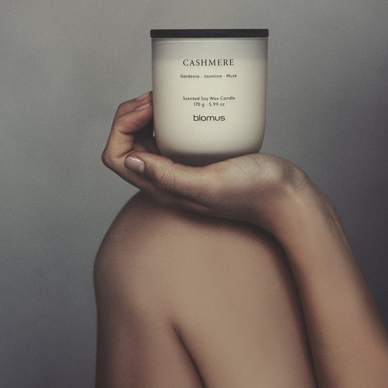 Blomus Tuoksu Scented Candle/Large, Velvet (Orange/Fir/Cinnamon)