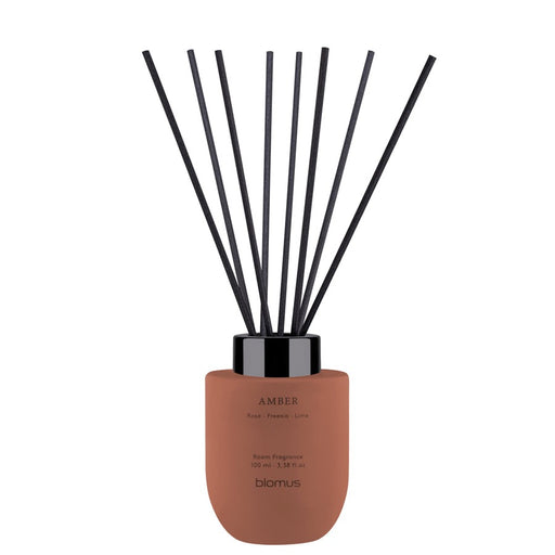 Blomus Tuoksu Fragrance Set, Amber (Rose/Freesia/Lime)