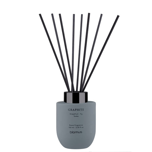 Blomus Tuoksu Fragrance Set, Graphite (Grapefruit/Fig/Tonka)