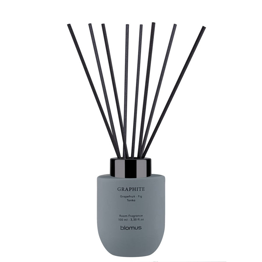 Blomus Tuoksu Fragrance Set, Graphite (Grapefruit/Fig/Tonka)
