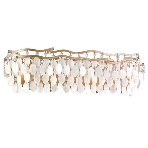 Corbett Lighting Dolce 5 Lt Bath/Vanity, Champagne/Capiz/Crystals