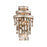 Corbett Lighting Dolcetti 3 Light Wall Sconce, Champagne Leaf