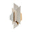 Corbett Lighting Modernist 1 Lt Wall Sconce, Silver/Gold Leaf